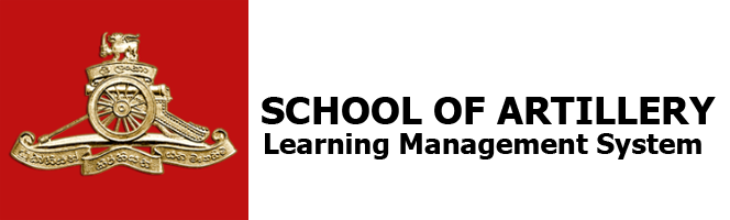 Learning Management System School of Artillery